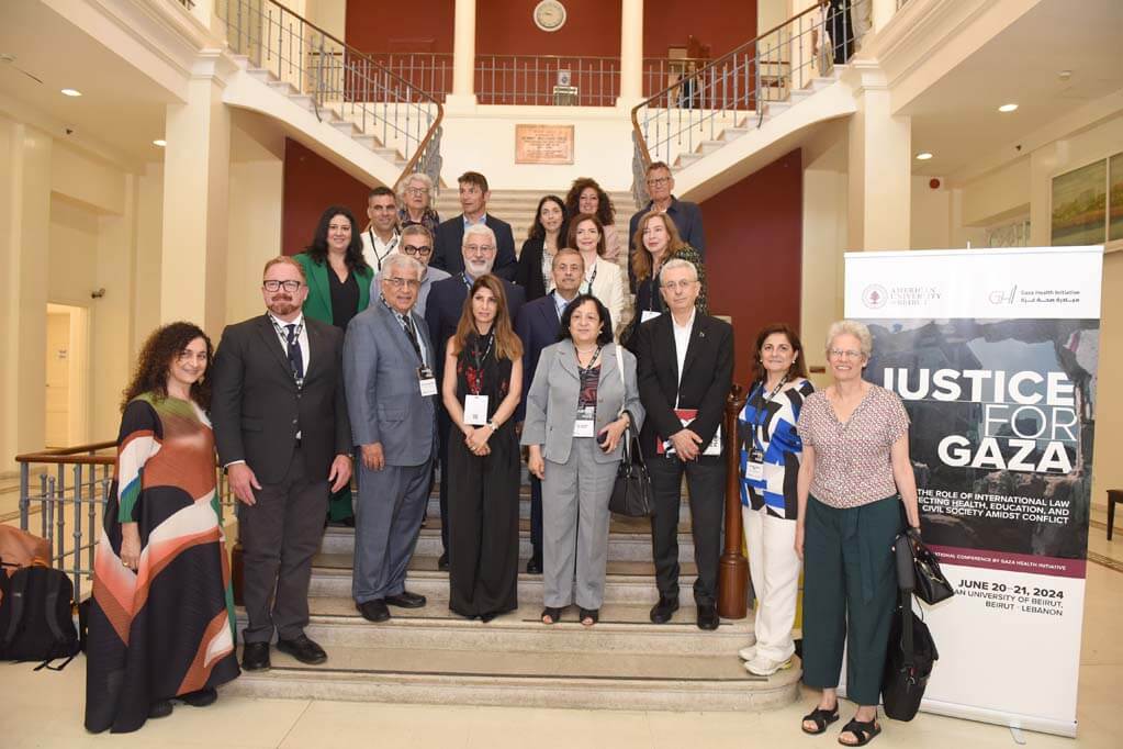 AUB and Gaza Health Initiative Hold Second “Justice for Gaza” International Conference