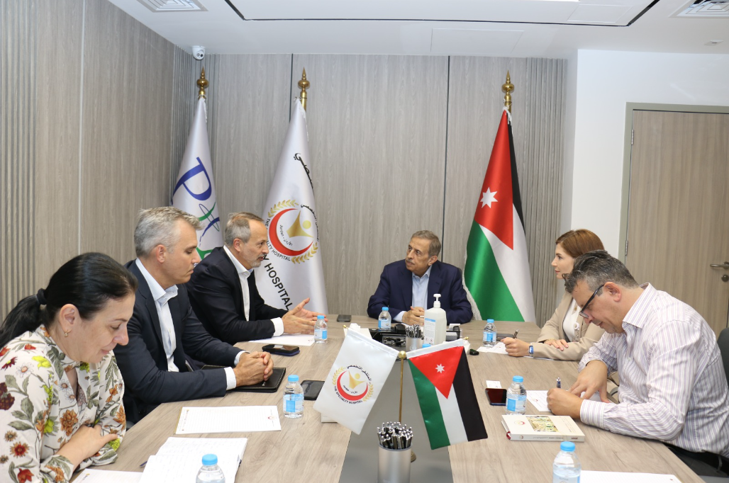 Gaza Health Initiative and Project HOPE Hold High-Level Meeting at Specialty Hospital in Amman to Strengthen Health Cooperation for Gaza in particular on Medical Evacuation and Treatment of Gaza’s Children in Jordan