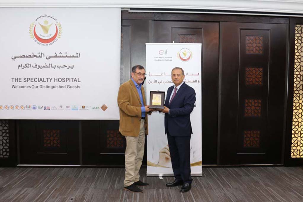 Al-Hammouri Honors A Number of Presidents of Humanitarian Organizations And Associations Supporting Gaza